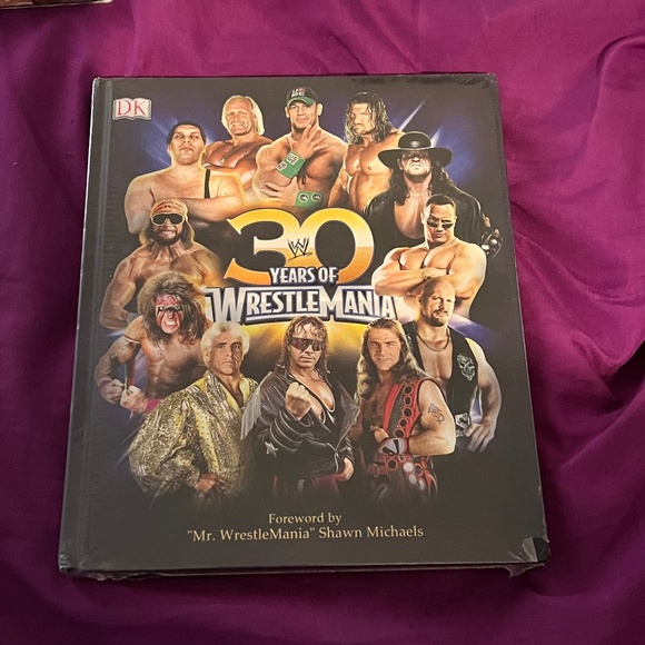 WWE 30 Years of WrestleMania Hardcover Book | Brand New Collectible - Picture 1 of 1